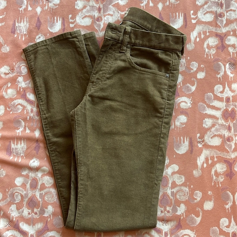 J Crew 484 Slim-fit pant in corduroy